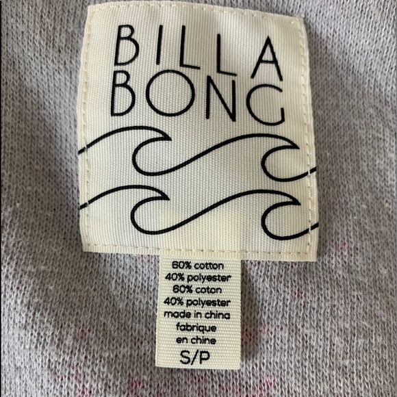Billabong Striped Textured Knit Baja Beach Hoodie - Picture 6 of 8